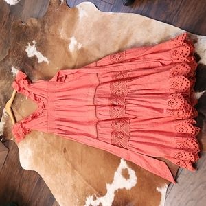 Spell & the gypsy daisy chain frill dress size large